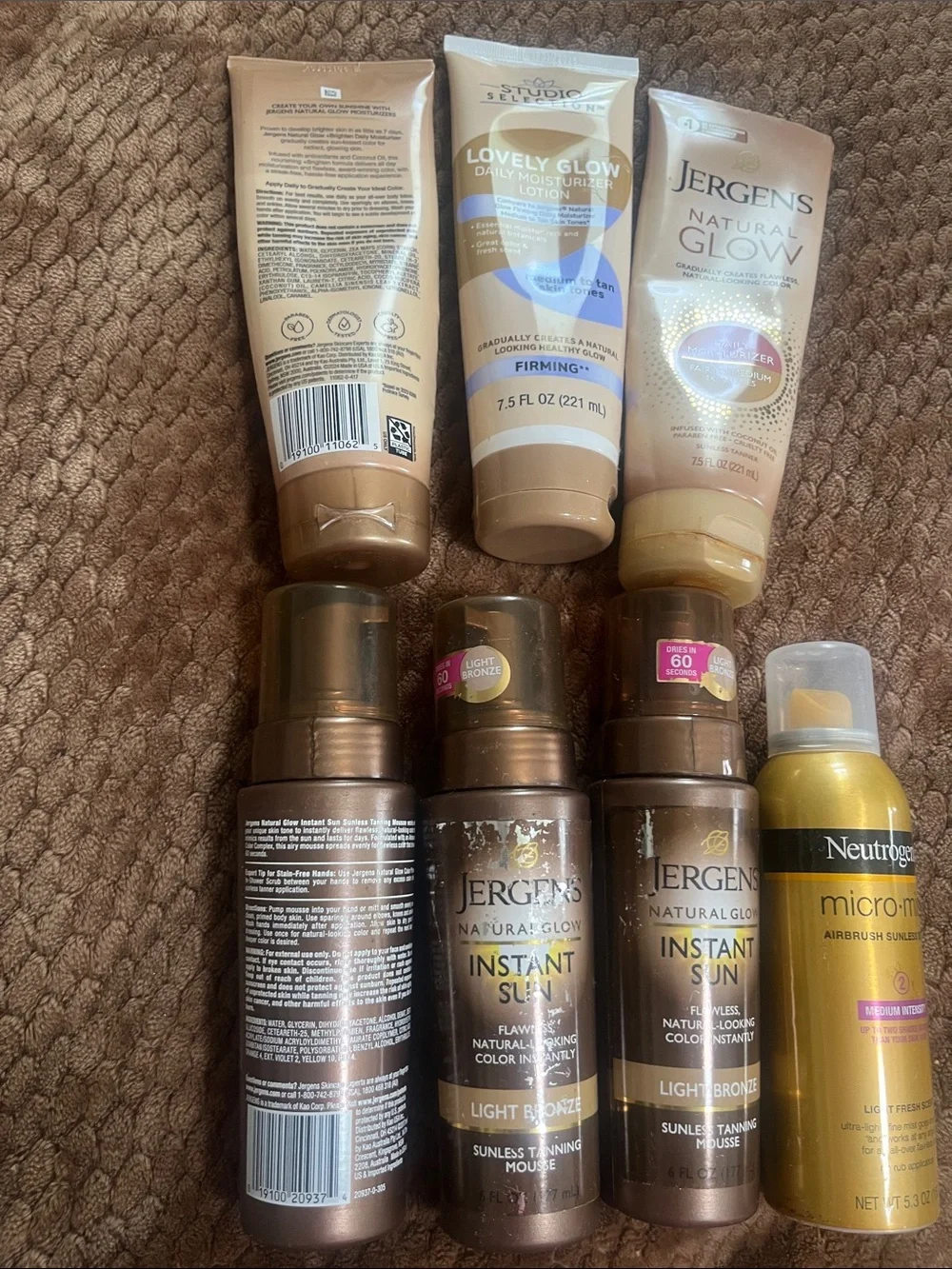 Erge Natural Glow & Instant Sun Bundle in Bronze and Beige